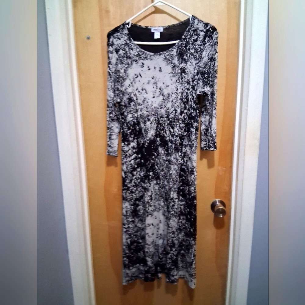 Kosher Casual Black and White Women's Dress